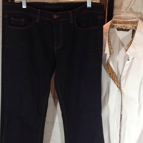 J Brand Denim - J Brand black jeans + free top